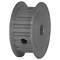 B&B Manufacturing 18XL037-3FA3, Timing Pulley, Aluminum, Clear Anodized 18XL037-3FA3 - alternate 2
